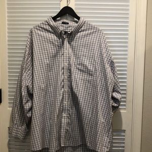 6XLT Non Iron Button Down long sleeve shirt- Joseph & Feiss